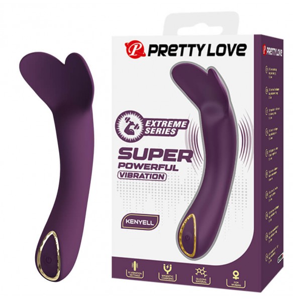 PRETTY LOVE - KENYELL Super Powerful Vibrator Clitoral Massager (Chargeable - Purple)